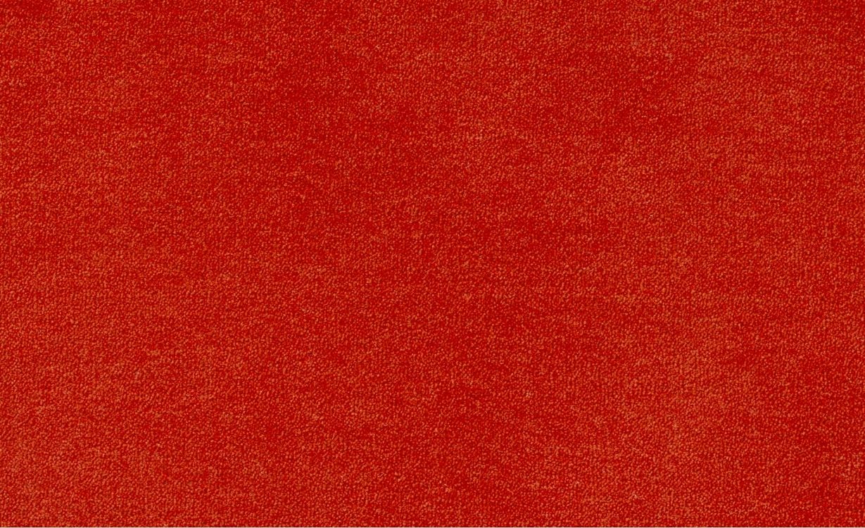 Moquette velours SHEBA , col Rouge, rouleau 4.00 m