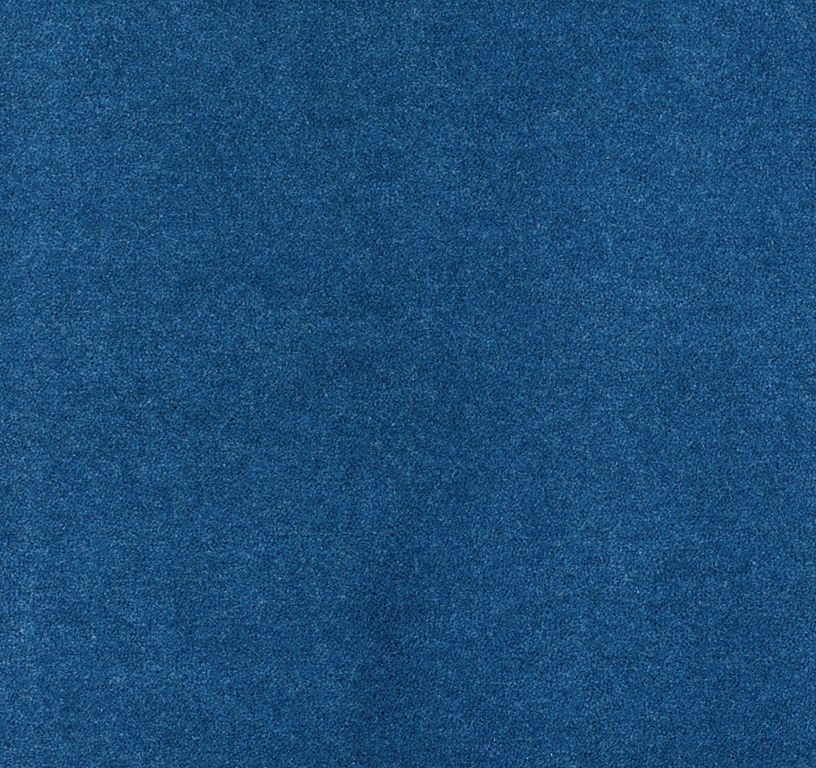 Moquette velours ANCY , col bleu canard, rouleau 4.00 m