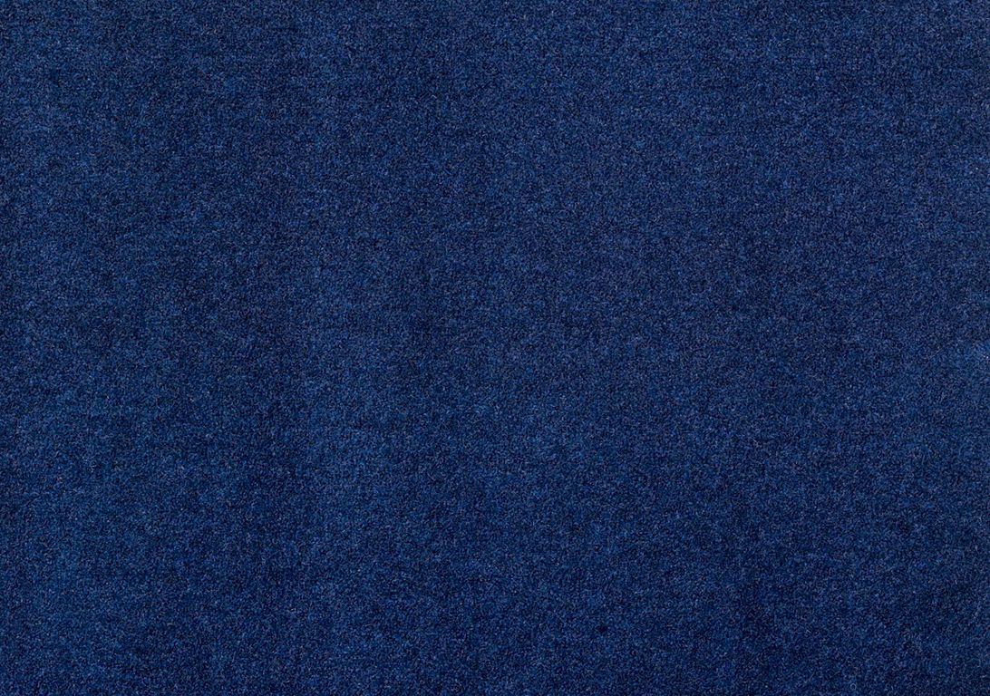 Moquette velours ANCY , col bleu marine, rouleau 4.00 m