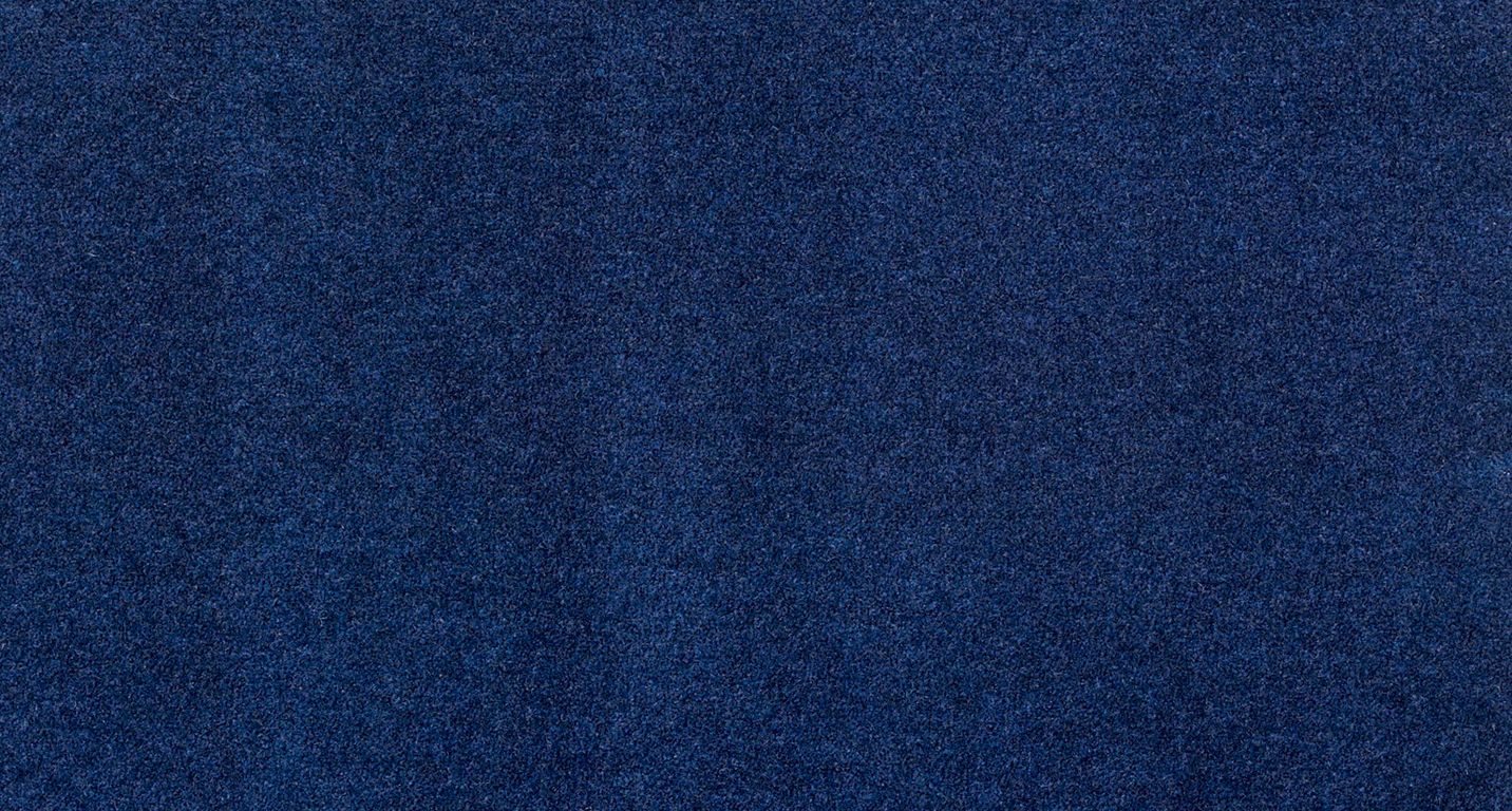 Moquette velours ANCY , col bleu marine, rouleau 4.00 m