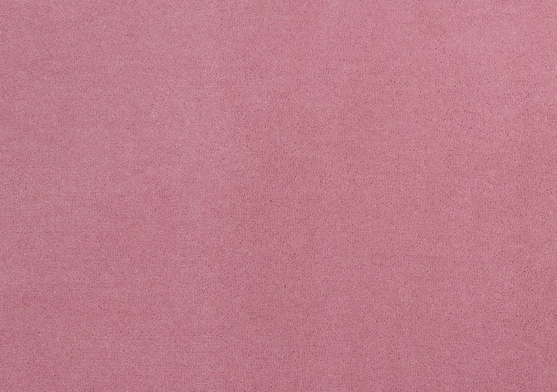 Moquette velours ANCY , col rose poudré, rouleau 4.00 m
