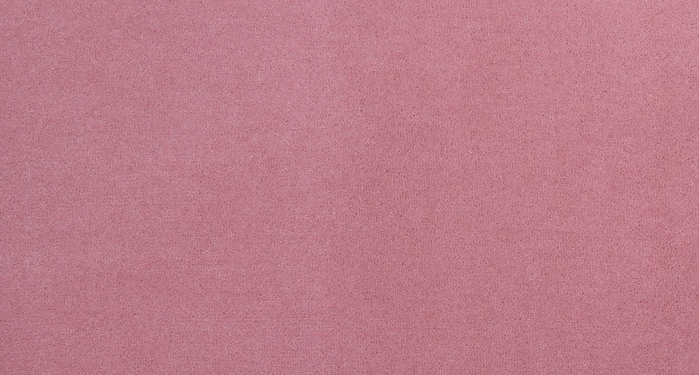 Moquette velours ANCY , col rose poudré, rouleau 4.00 m