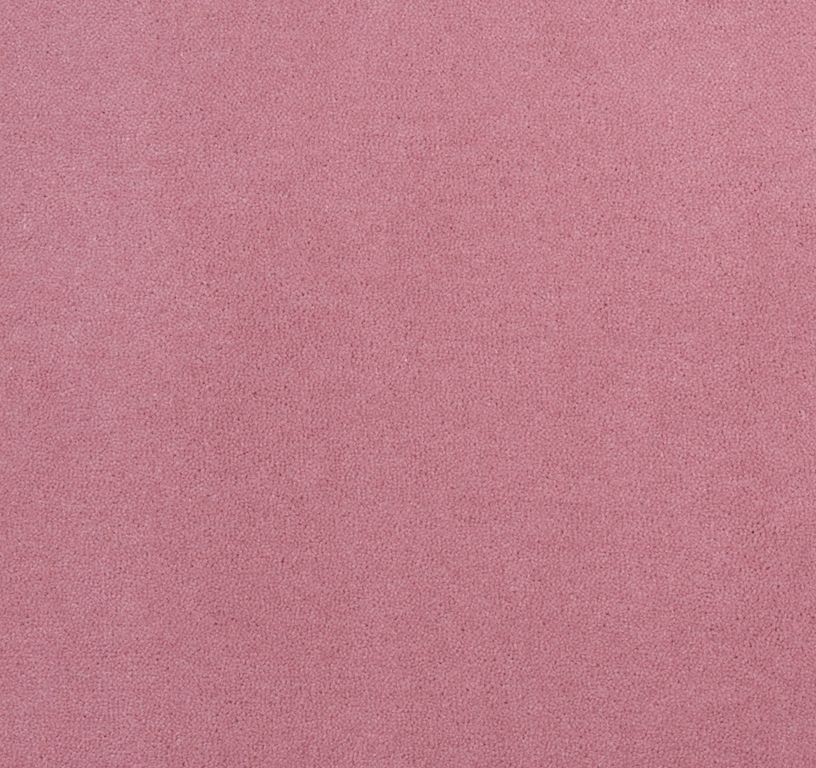 Moquette velours ANCY , col rose poudré, rouleau 4.00 m