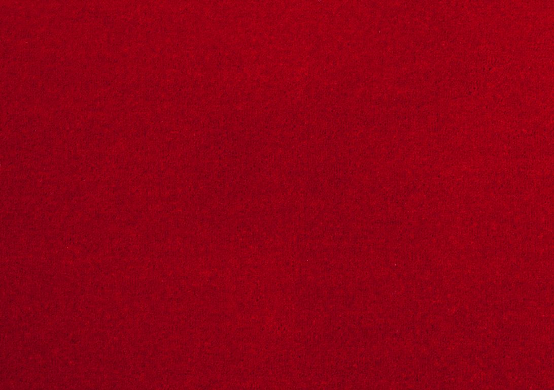 Moquette velours ANCY , col  rouge, rouleau 4.00 m