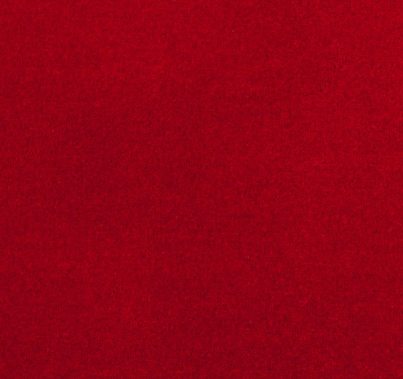 Moquette velours ANCY , col  rouge, rouleau 4.00 m