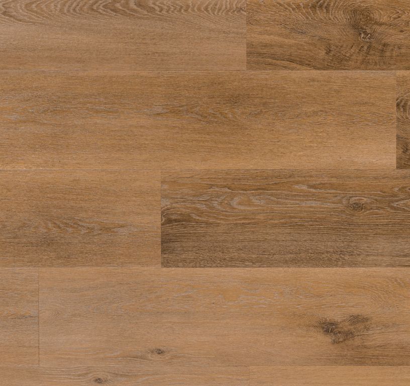 Sol vinyle RIGID CLICK 55 PREMIUM LAME , Bois chêne doré, lame 22.00 x 151.00 cm