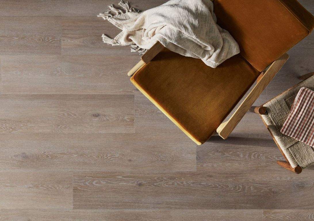 Sol vinyle RIGID CLICK 55 PREMIUM LAME , Bois chêne naturel clair, lame 22.00 x 151.00 cm