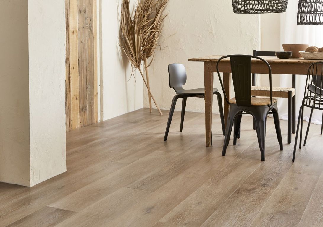 Sol vinyle RIGID CLICK 55 PREMIUM LAME , Bois chêne naturel, lame 22.00 x 151.00 cm