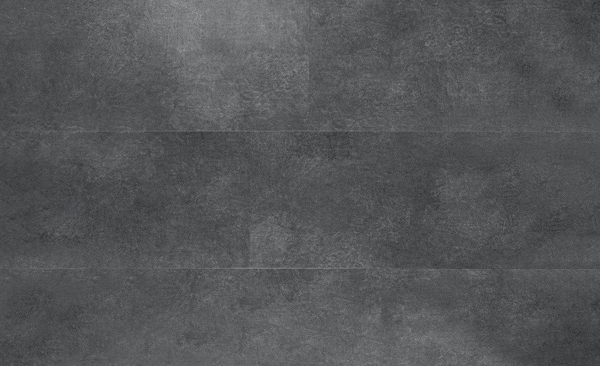 Sol vinyle RIGID CLICK 55 PREMIUM DALLE , Béton gris foncé, dalle 44.80 x 90.60 cm