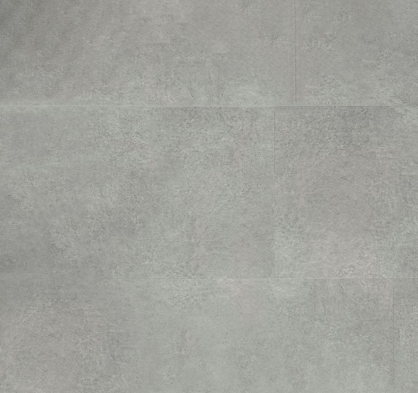 Sol vinyle RIGID CLICK 55 PREMIUM DALLE , Béton gris moyen, dalle 44.80 x 90.60 cm