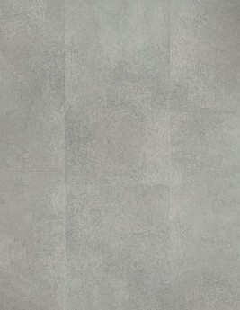 Sol vinyle RIGID CLICK 55 PREMIUM DALLE , Béton gris moyen, dalle 44.80 x 90.60 cm