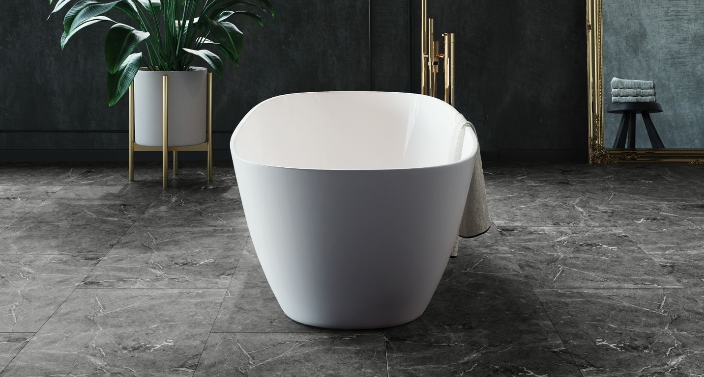 Sol vinyle MAXIMUS DALLE XL , Pierre marbre gris, dalle 45.70 x 91.40 cm