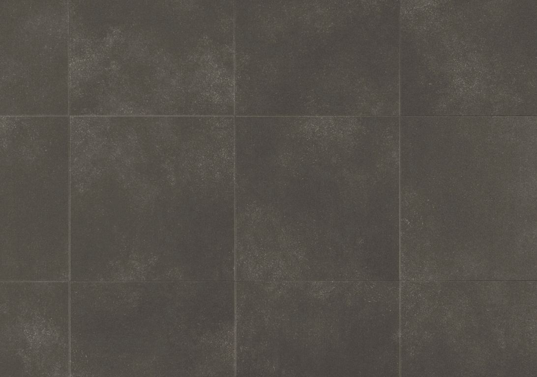 Sol vinyle MAXIMUS MINI DALLE  , Uni/faux uni noir, dalle 22.90 x 22.90 cm