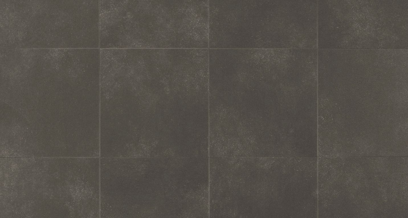 Sol vinyle MAXIMUS MINI DALLE  , Uni/faux uni noir, dalle 22.90 x 22.90 cm