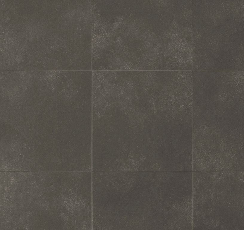 Sol vinyle MAXIMUS MINI DALLE  , Uni/faux uni noir, dalle 22.90 x 22.90 cm