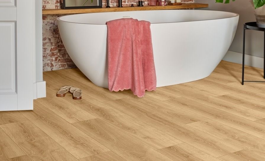 Sol vinyle rouleau HAPPYTEX , Bois Cherbourg OAK, rouleau 4.00 m