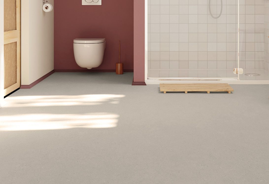 Sol vinyle rouleau HAPPYTEX , Béton Lurra, rouleau 4.00 m