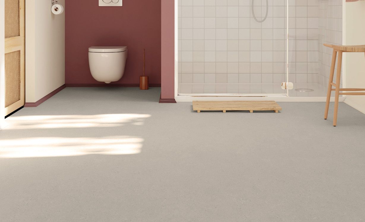 Sol vinyle rouleau HAPPYTEX , Béton Lurra, rouleau 4.00 m