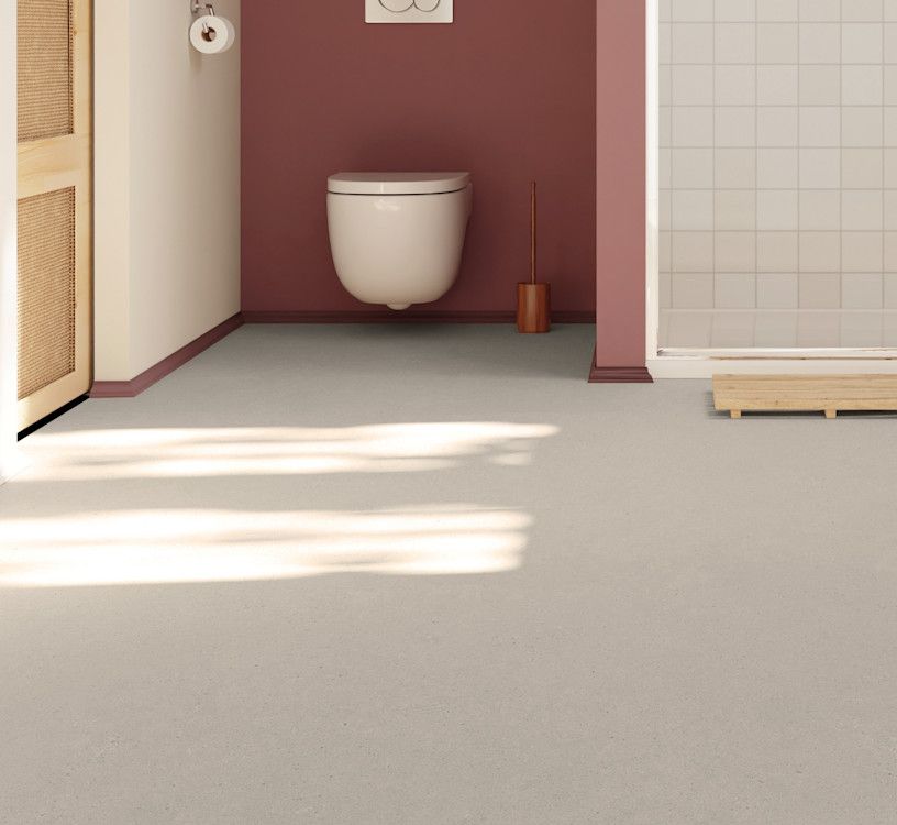 Sol vinyle rouleau HAPPYTEX , Béton Lurra, rouleau 4.00 m