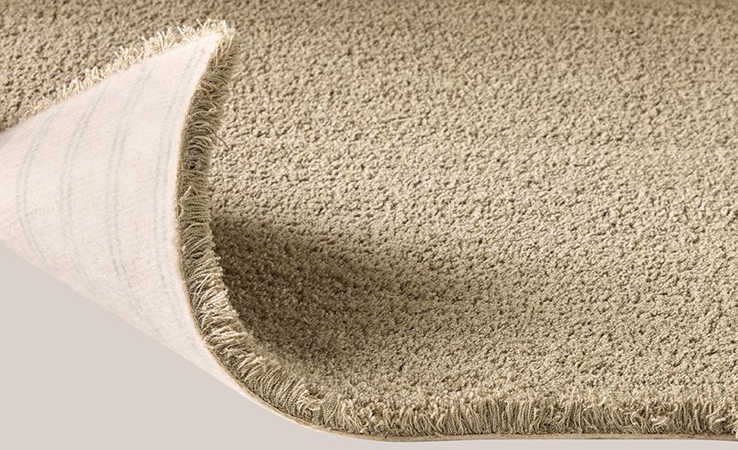 Moquette velours SILKY, col Taupe, rouleau 4.00 m