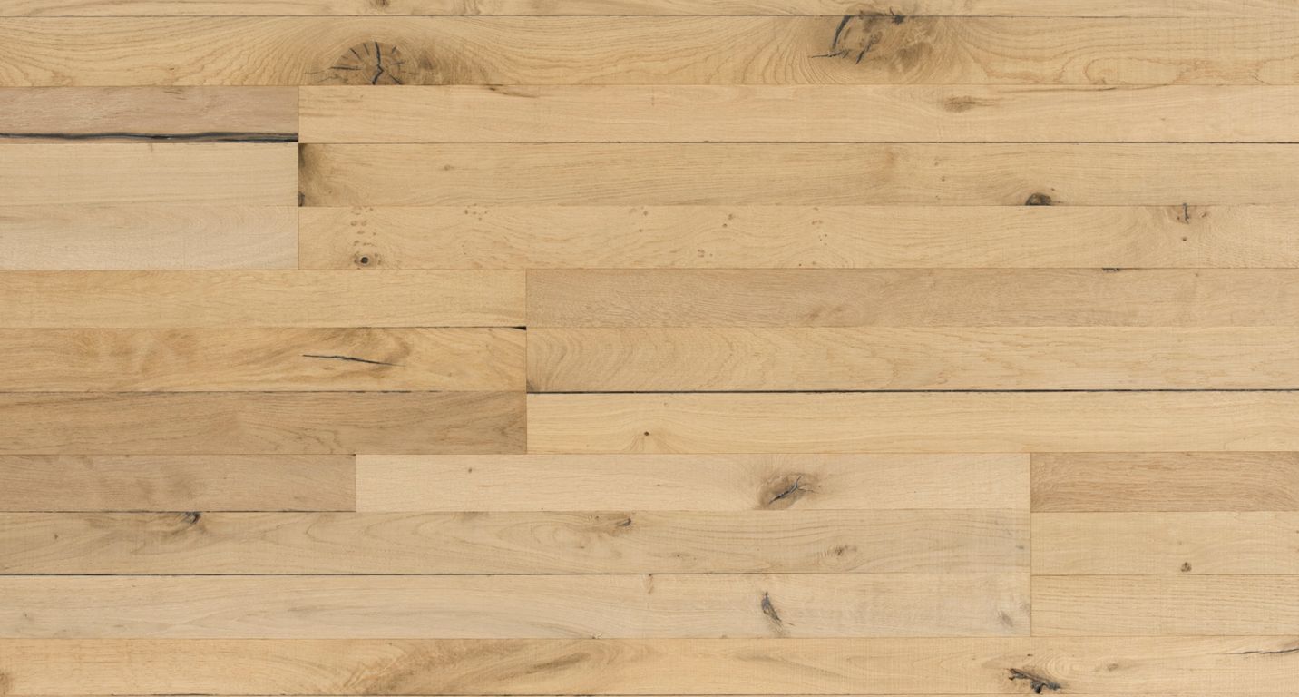 Parquet contrecollé TRENDTIME 190 3 FRISES Chêne vintage, chêne naturel, huilé, larg. 19.00 cm