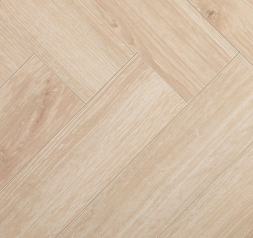 Sol stratifié TRENDTIME 3 BIS Parador, aspect Marqueterie chêne nature, lame 14.30 x 85.80 cm