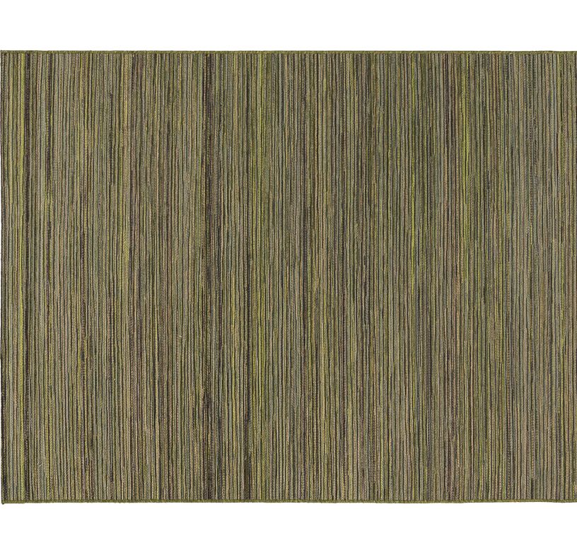 Tapis MALONE , faux-uni  vert