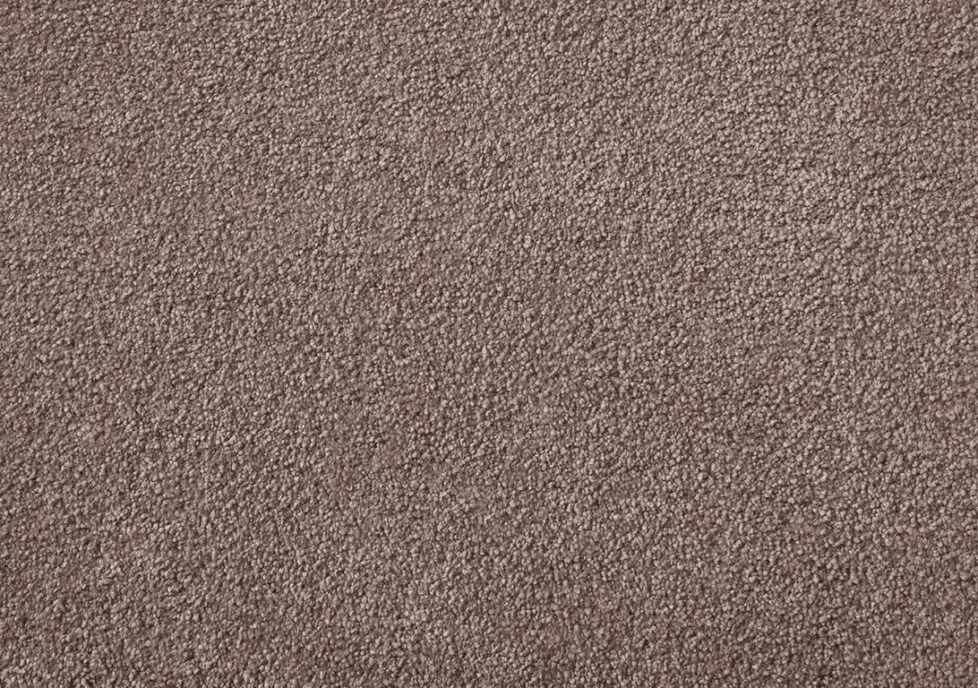 Moquette velours SUSPENSE 5, col marron glacé, rouleau 5.00 m