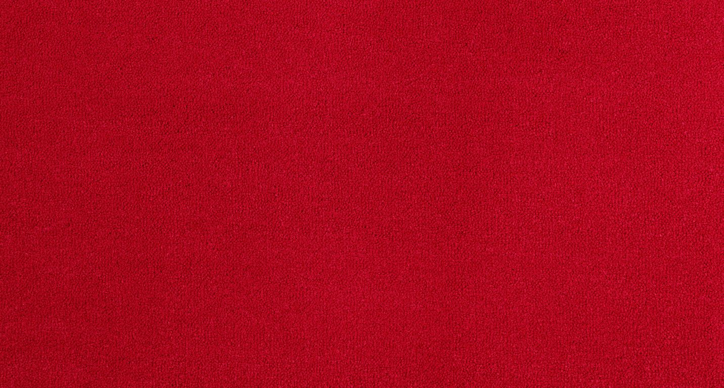 Moquette velours DELTA , col rouge, rouleau 4.00 m
