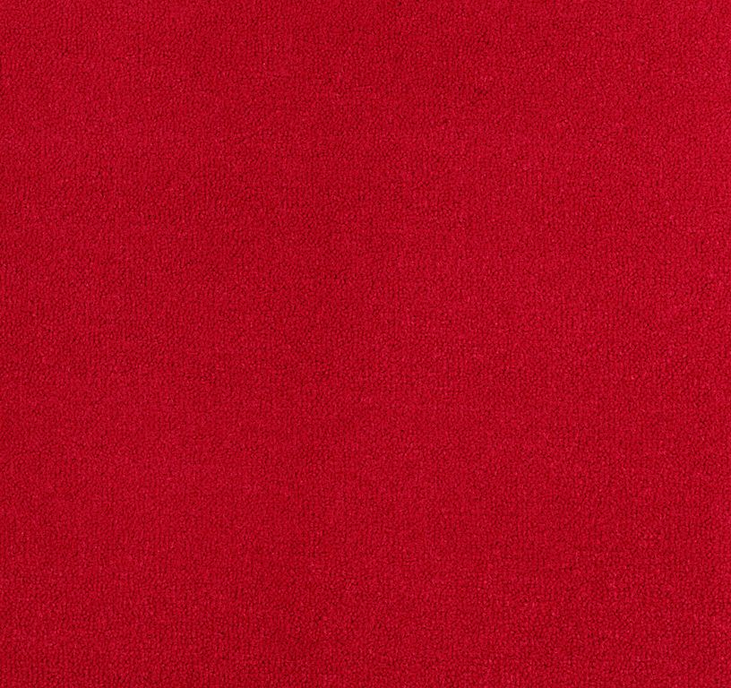 Moquette velours DELTA , col rouge, rouleau 4.00 m