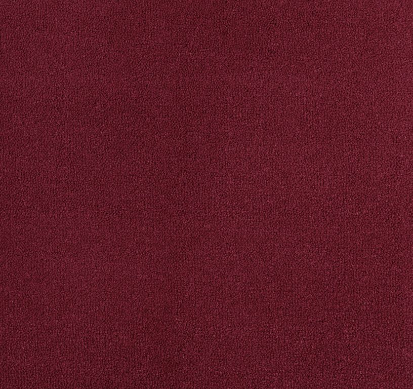Moquette velours DELTA , col lie de vin, rouleau 4.00 m