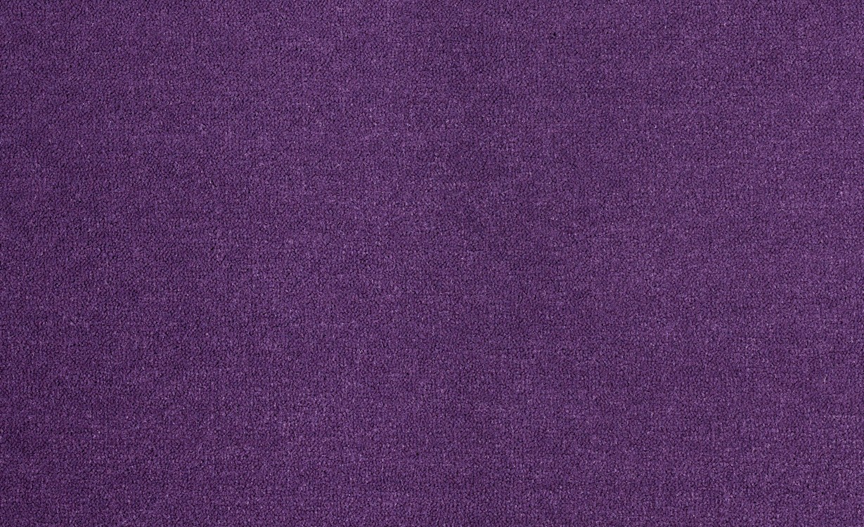 Moquette velours DELTA , col violet, rouleau 4.00 m
