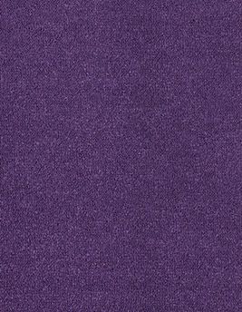 Moquette velours DELTA , col violet, rouleau 4.00 m