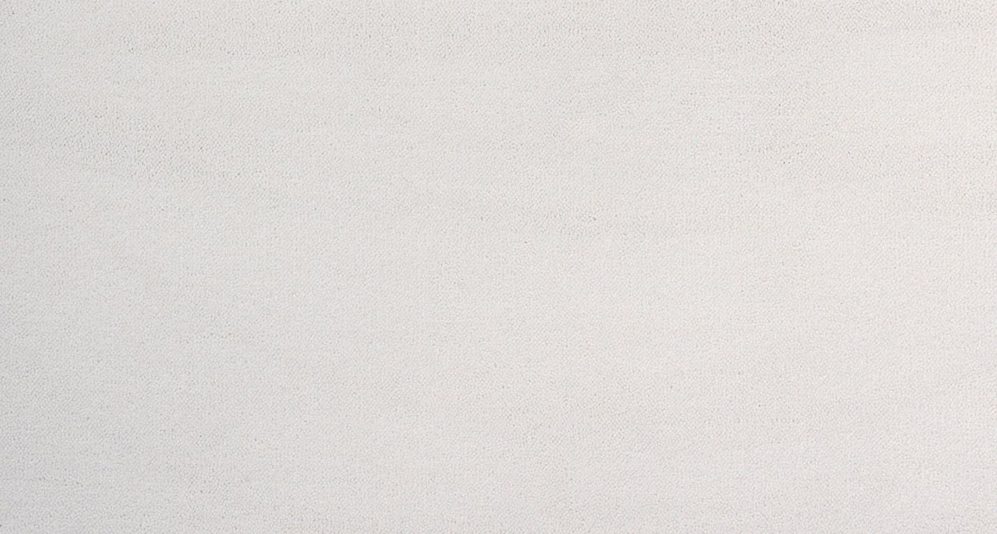 Moquette velours DELTA , col craie, rouleau 4.00 m