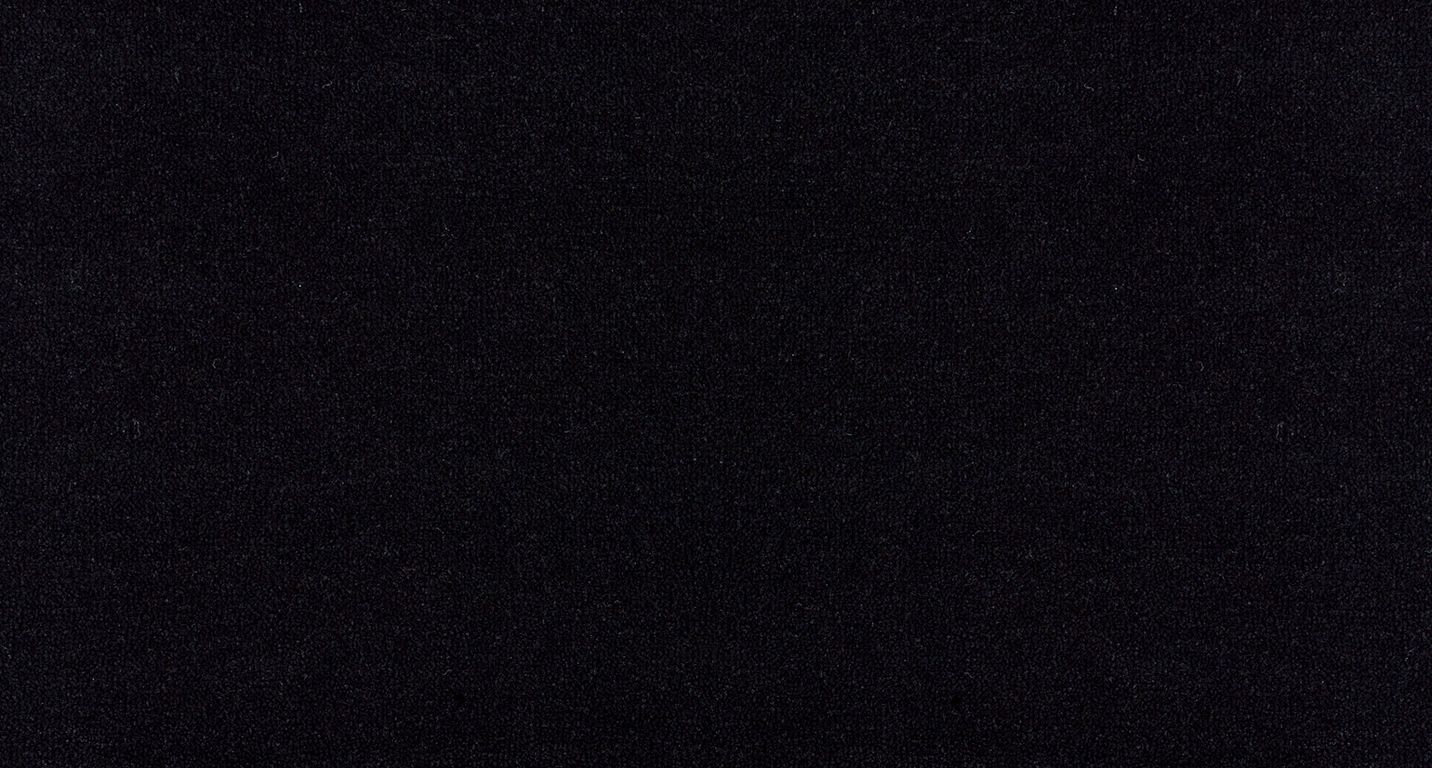 Moquette velours DELTA , col noir, rouleau 4.00 m