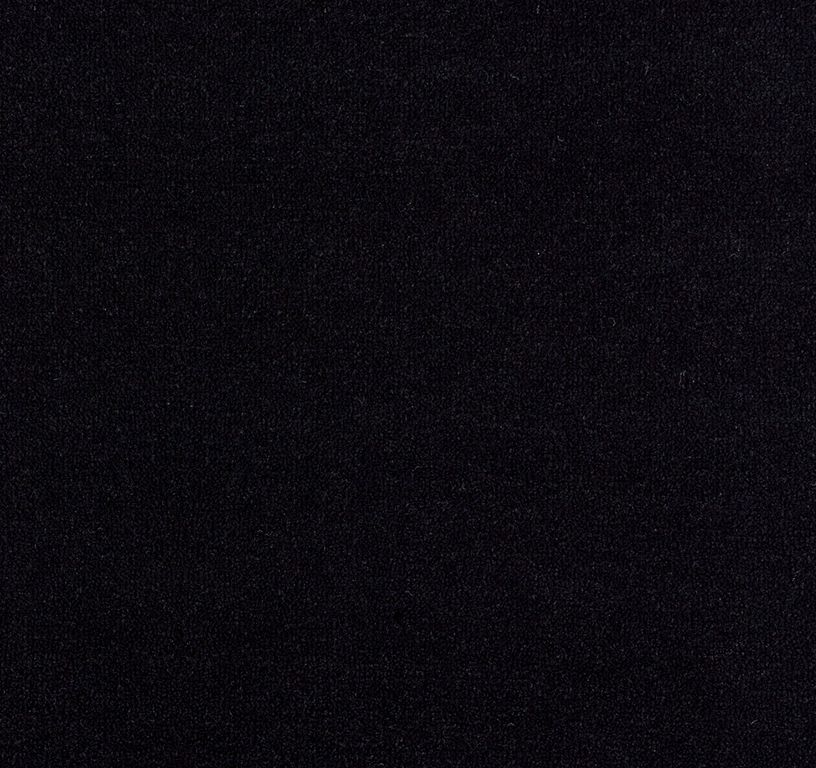 Moquette velours DELTA , col noir, rouleau 4.00 m