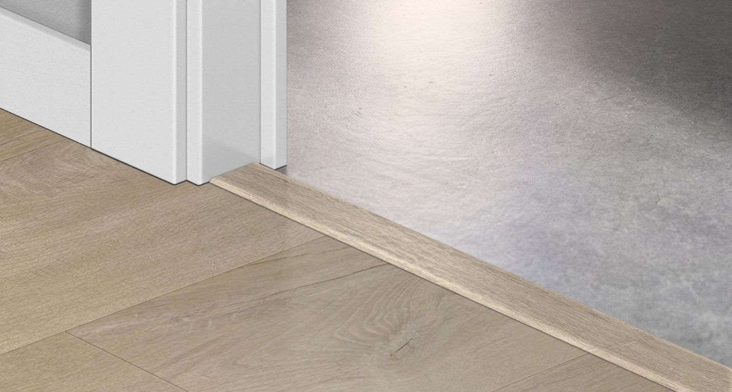 Profilé multi fonction INCIZO VINYLE Quick Step, PVC, décor beige, l.4.50 x L. 200.00 cm
