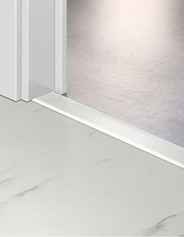 Profilé multi fonction INCIZO VINYLE  Quick Step, PVC, décor blanc, l.4.50 x L. 200.00 cm