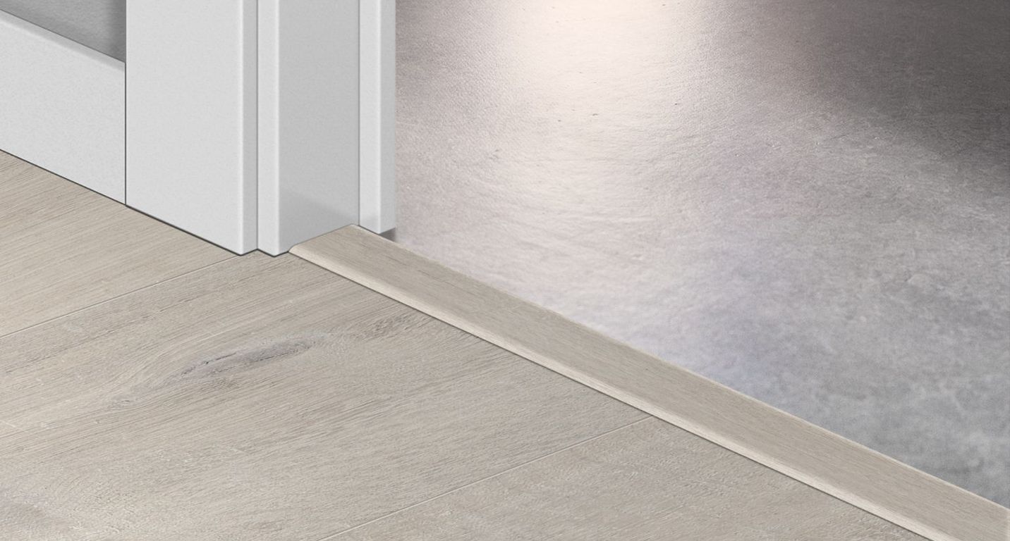 Profilé multi fonction INCIZO VINYLE Quick Step, PVC, décor blanchi, l.4.50 x L. 200.00 cm