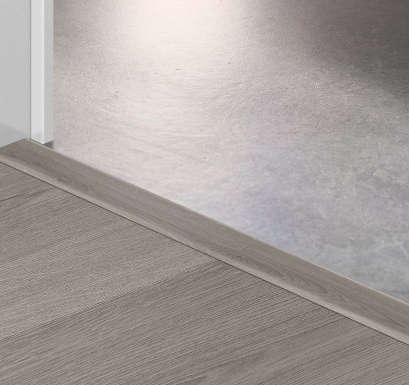 Profilé multi fonction INCIZO VINYLE Quick Step, PVC, décor gris, l.4.50 x L. 200.00 cm