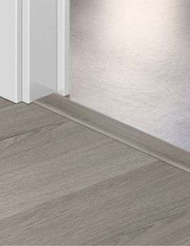 Profilé multi fonction INCIZO VINYLE  Quick Step, PVC, décor gris, l.4.50 x L. 200.00 cm