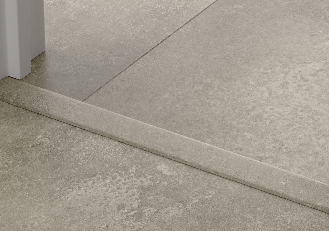 Profilé multi fonction INCIZO VINYLE Quick Step, PVC, décor gris, l.4.50 x L. 200.00 cm