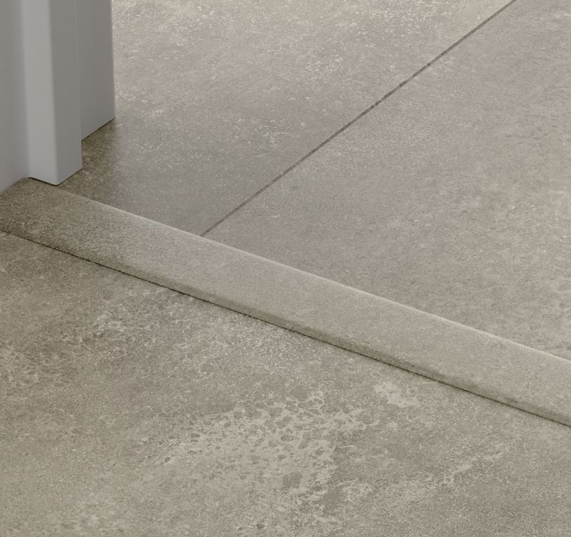 Profilé multi fonction INCIZO VINYLE Quick Step, PVC, décor gris, l.4.50 x L. 200.00 cm