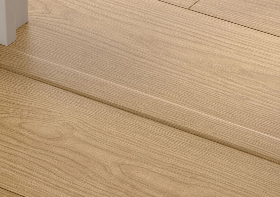 Profilé multi fonction INCIZO VINYLE Quick Step, PVC, décor marron moyen, l.4.50 x L. 200.00 cm