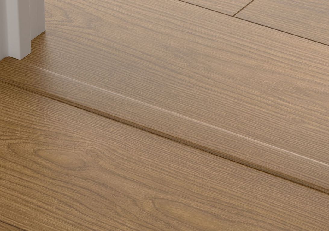 Profilé multi fonction INCIZO VINYLE Quick Step, PVC, décor marron foncé, l.4.50 x L. 200.00 cm