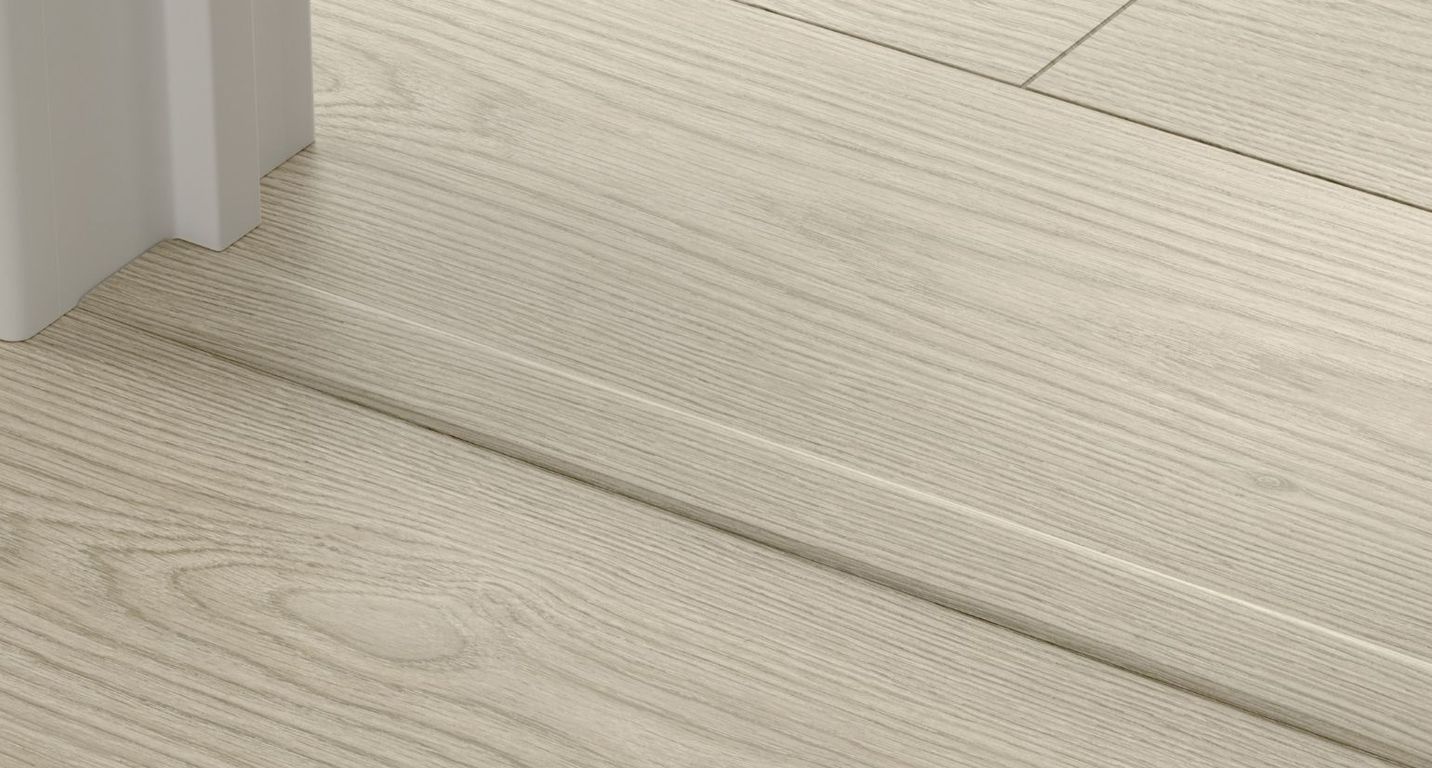 Profilé multi fonction INCIZO VINYLE Quick Step, PVC, décor gris clair, l.4.50 x L. 200.00 cm