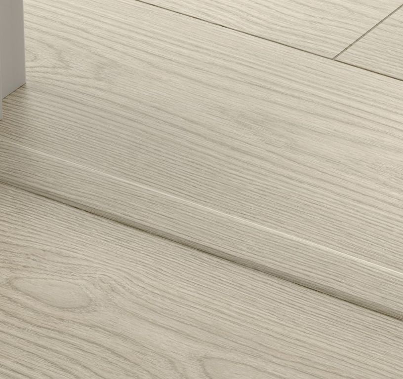 Profilé multi fonction INCIZO VINYLE Quick Step, PVC, décor gris clair, l.4.50 x L. 200.00 cm