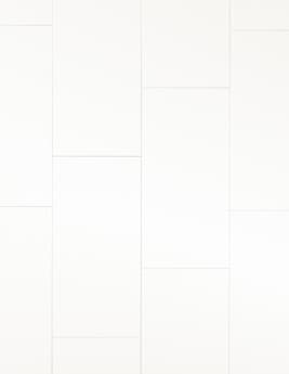 Revêtement minéral composite CERAMIN TILES 30X60, blanc, dalle 31.50 x 64.20 cm