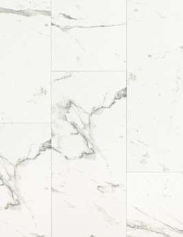 Revêtement minéral composite CERAMIN TILES 40X120, blanc, dalle 39.20 x 118.00 cm