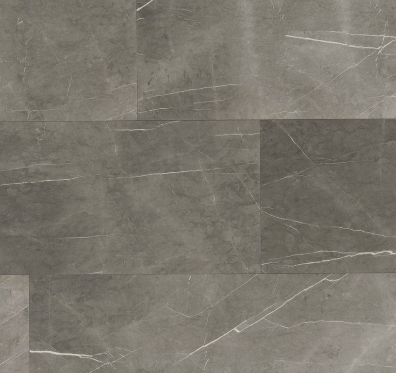 Revêtement minéral composite CERAMIN TILES 40X120, gris moyen, dalle 39.20 x 118.00 cm